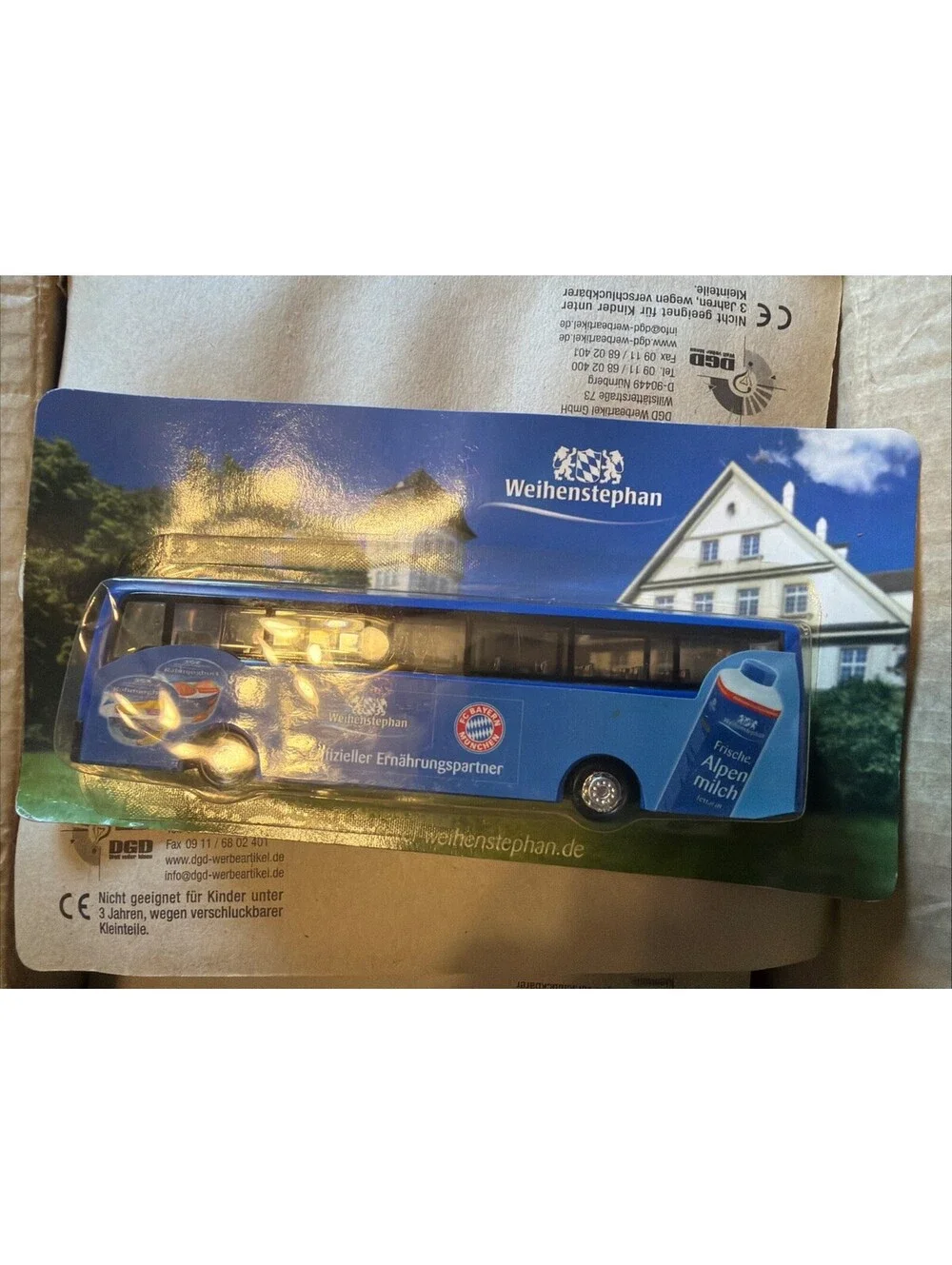 HO 1/87 Scale DGD Weihenstephan Munich City Bus New Sealed Free Shipping